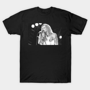 Robin Zander BW Photopgraph T-Shirt